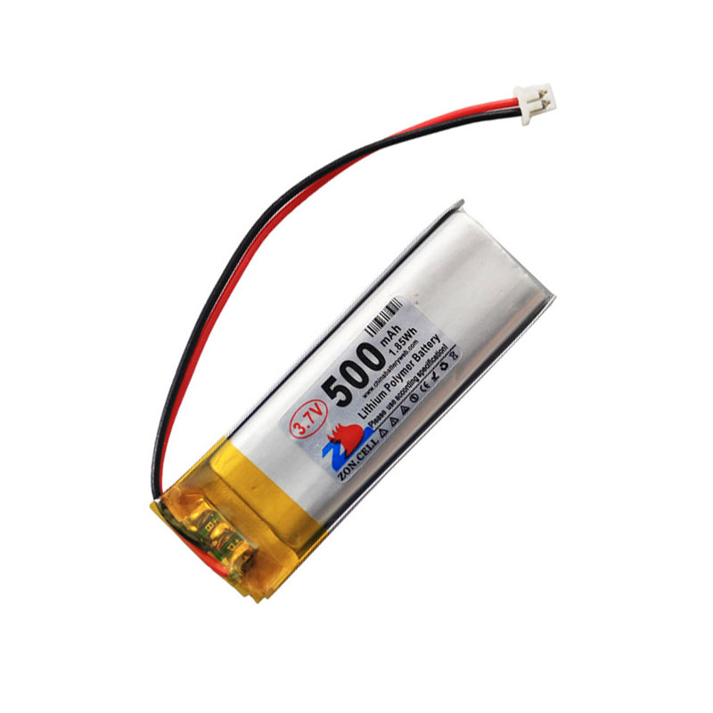 home delivery Previous lead 3.7V 500mAh battery with PH2.0 connector